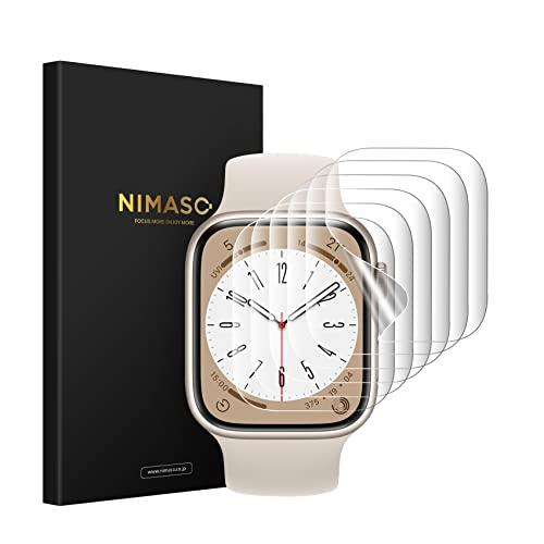 6枚組 NIMASO フィルム 41mm Apple Watch series 9 / 8 / 7 ...