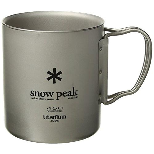 スノーピーク(snow peak) チタン ダブルマグ 450 容量450ml MG-053R