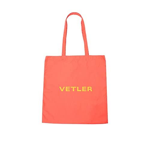 VETLER エコバッグ トートバッグ カラフル 軽量 肩掛け コンパクト 薄手 レジ袋 折りたたみ...