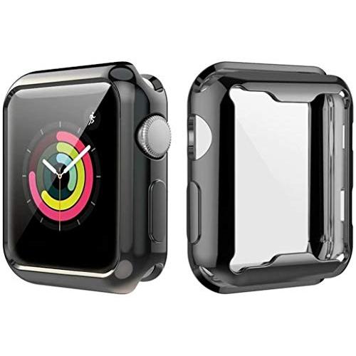 YaMiDe Apple Watch Series 3ケース 柔らかいTPU時計ケース 99%高透光...