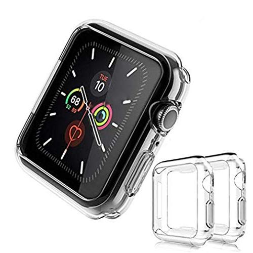 2 枚入 FENOSEBIZE Apple Watch ケース 44mm 柔らかい TPU 耐衝撃性...