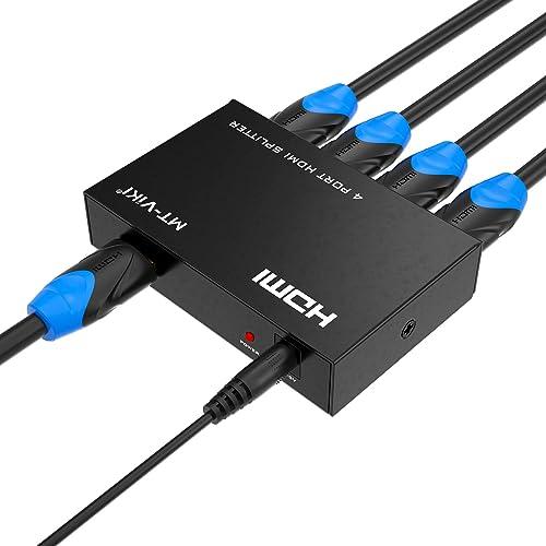 MT-VIKI HDMI 分配器 1入力4出力 4K HDMI スプリッター 4K@30Hz 4出力...