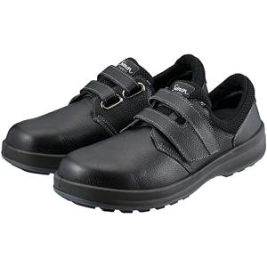 シモン 安全靴 JIS規格 短靴 耐滑 耐油 快適 軽量 クッション マジックテープ WS18黒 黒 24.0 cm｜yyy-store