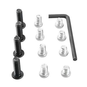 NICEYRIG 1/4ネジ カメラ用1/4ネジ スクリューセット 12個入り 六角付き 1/4” 11X22mmネジ ＋ 1/4” 9X22