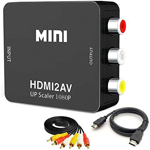 HDMI to RCA HDMI to AV 変換器 変換コンバーター HDMIからアナログに変換ア...