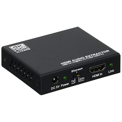 テック HDMI音声分離器 4K60Hz HDR入出力 THDTOA-4K60CW