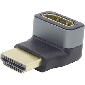 オーディオファン HDMI変換アダプター L字型 L字B 19ピン オス - メス L字 2K 4K 60P｜yyya-shop