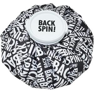 BACK SPIN! オリジナルロゴ氷嚢 ひょうのう アイシングバッグ バックスピン ICING BAG 大口径 アイスバッグ いれやすい 氷のう｜yyya-shop