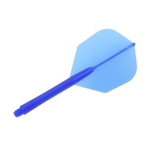 プテラファクトリー シャフト一体型フライト シームレス シェイプ ミディアム Dブルー kyf0233