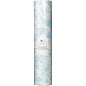 カモ井加工紙 mt CASA FLEECE birds and flowers MTCAF2335 水色 230mm×5m｜yyya-shop