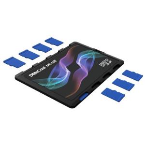 DiMeCard micro8 microSD メモリーカードホルダー―COLOR WAVE エディション(クレジットカード・サイズの超薄型ホルダー、｜yyya-shop