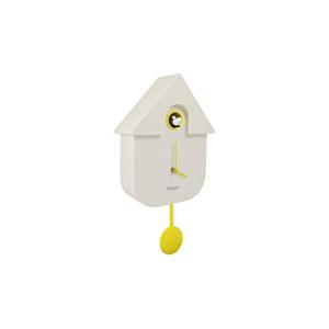 fisura カッコークロック ホワイト 掛け時計 鳩時計