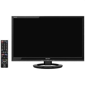 シャープ 22V型 フルハイビジョンテレビ LC-22K45-B 外付けHDD対応 2チューナー搭載 裏番組録画対応 送料無料（沖縄県を除く）｜yz-office