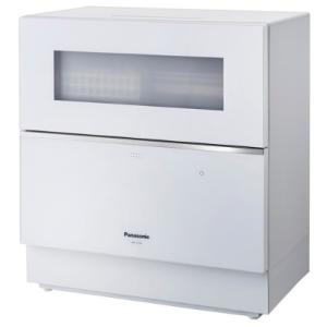 パナソニック 食器洗い乾燥機 ナノイーX搭載 NP-TZ100-W ホワイト｜yz-office