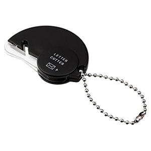 ミドリ レターオープナー レターカッター 黒 49847006