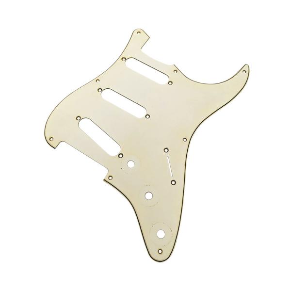 YJB PARTS ST50's用ピックガード レリックエイジドホワイト3P インチ (メール便のみ...