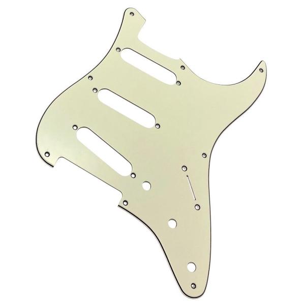 YJB PARTS ST50's用ピッ クガード Vintage Mint Ivory 3P インチ...