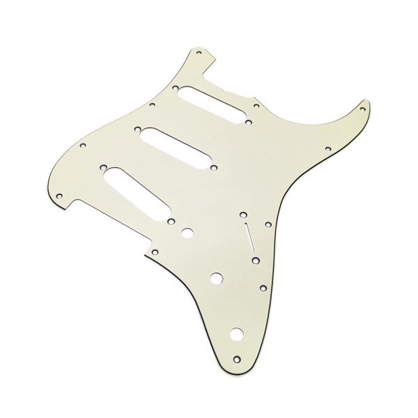 YJB PARTS ST60's用ピックガード Vintage Mint Ivory 3P インチ ...