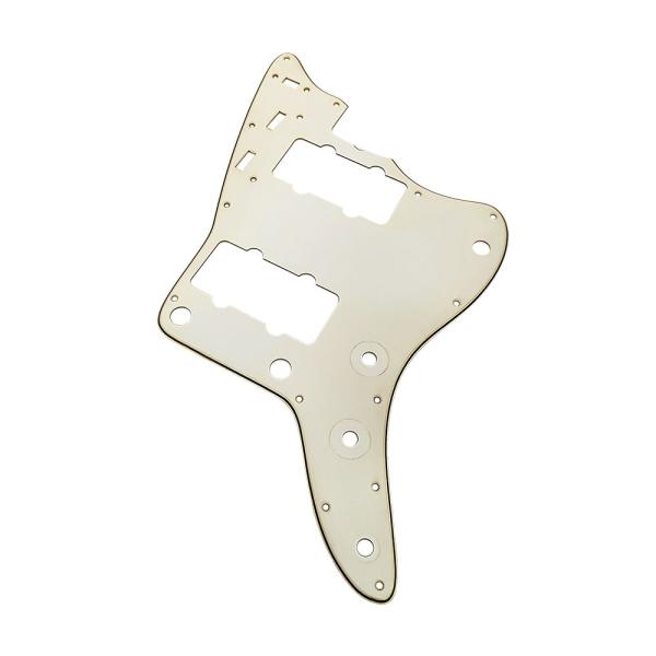 YJB PARTS JM用ピックガード レリックエイジドホワイト3P インチ (メール便不可)