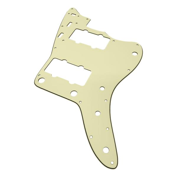 YJB PARTS JM用ピックガード Vintage Mint Ivory 3P インチ (メール...