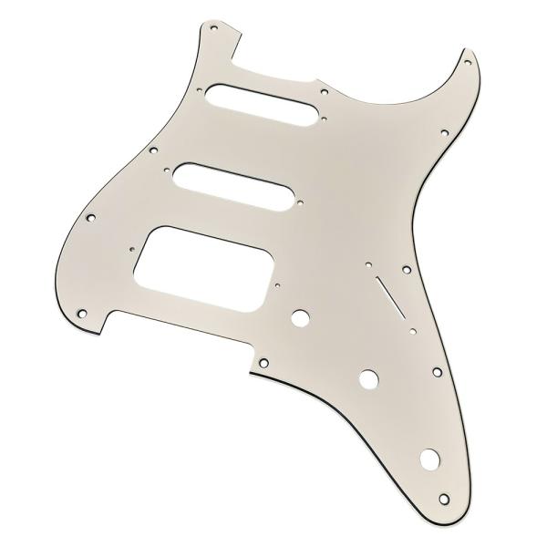 YJB PARTS Fat-ST(SSH) ストラト用ピックガード エイジドホワイト3P インチ (...