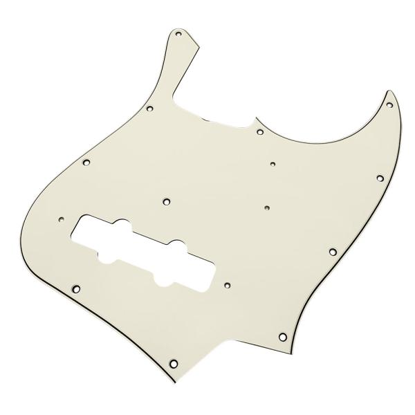 YJB PARTS 20295 ジャズベース用ピックガード エイジドホワイト3P インチ (メール便...