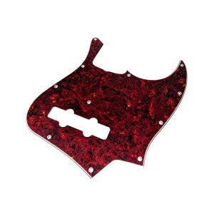 YJB PARTS JB60's J-Bass ジャズベース用ピックガード レリック赤