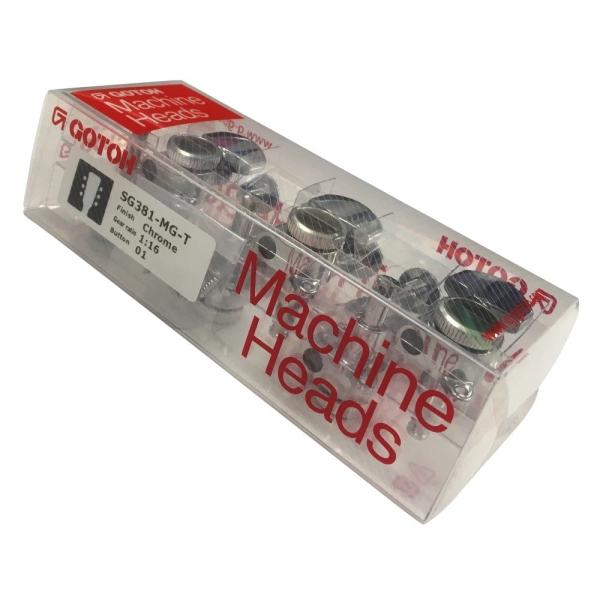 GOTOH マグナムロック・トラッドモデル SG381-01-C-MGT L3+R3 クロームフィニ...