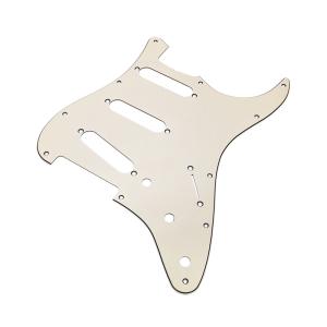 YJB PARTS ST60's用ピックガード Vintage Mint Ivory 3P インチ