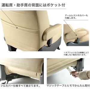 送料無料 車検対応 極厚シートカバー N-ON...の詳細画像4