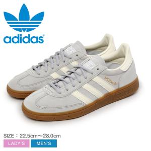 アディダス スニーカー メンズ レディース ハンドボール スペツィアル ADIDAS IF7086 グレー 靴 シューズ 紐靴 ロゴ カジュアル