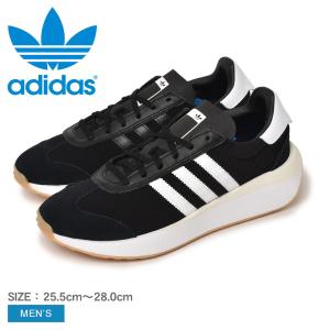 アディダス オリジナルス スニーカー メンズ カントリー XLG ADIDAS ORIGINALS IF8407 ブラック 黒 春 夏 秋 冬 25.5 26 26.5 27 父の日｜z-craft