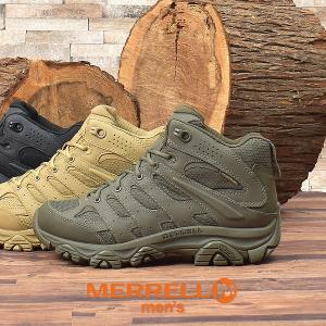 送料無料 メレル トレッキングシューズ メンズ モアブ 3 タクティカル ミッド ウォータープルーフ MERRELL 003911 004111 004113 ブラック 父の日｜z-craft