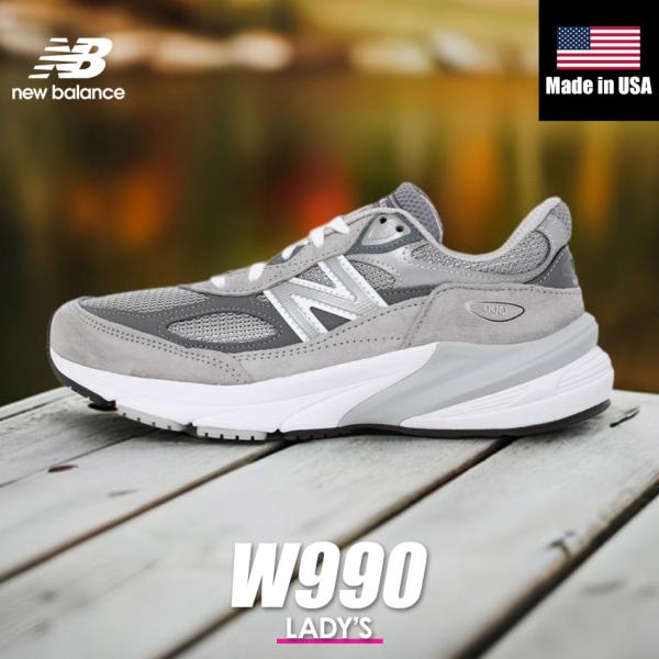 ニューバランス USAモデル スニーカー レディース Made in USA 990 v6 NEW ...