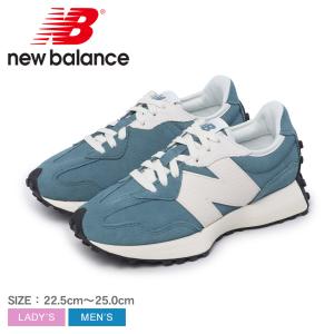 ニューバランス スニーカー メンズ レディース 327 NEW BALANCE U32790E ブルー 青 靴 シューズ ブランド ロゴ スポーティ 定番