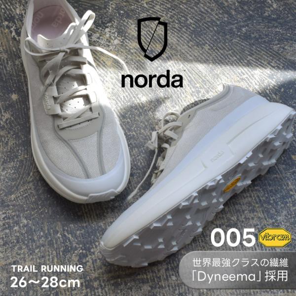ノルダ トレイルランニングシューズ メンズ 005 NORDA グレー 靴 シューズ スニーカー ス...