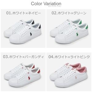 ポロ ラルフローレン スニーカー レディース ...の詳細画像5