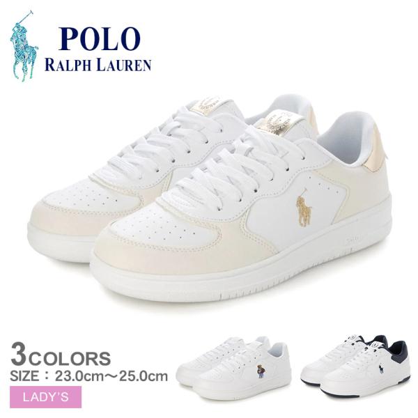 ポロ  ラルフローレン スニーカー レディース MASTERS COURT POLO RALPH L...