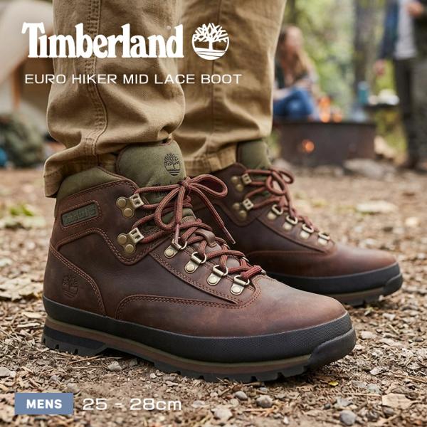 ティンバーランド ブーツ メンズ EURO HIKER MID LACE BOOT TIMBERLA...