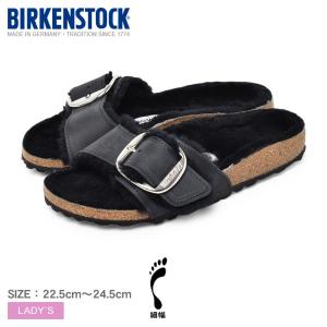 送料無料 ビルケンシュトック サンダル レディース マドリッド ビッグバックシアリング BIRKENSTOCK 1020136 ブラック 黒 シューズ レザー｜z-craft