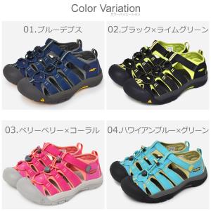 キーン サンダル レディース キッズ ジュニア...の詳細画像1