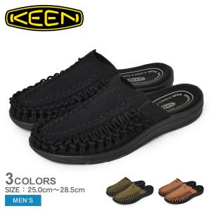 送料無料 キーン サンダル メンズ ユニーク ２ スライド KEEN 1022372 ブラック 黒 グリーン 緑 ブラウン 茶色 スポーツサンダル スポサン｜z-craft