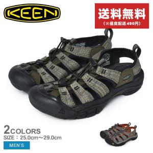 送料無料 キーン サンダル メンズ ニューポート H2 KEEN 1022250 黒 グリーン 緑 ブラウン 茶色 スポーツサンダル スポサン 軽量｜z-craft