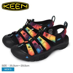 送料無料 キーン サンダル メンズ ニューポート レトロ KEEN 1018804 ブラック 黒 スポーツサンダル スポサン ブランド スポーティー 軽量 父の日｜z-craft