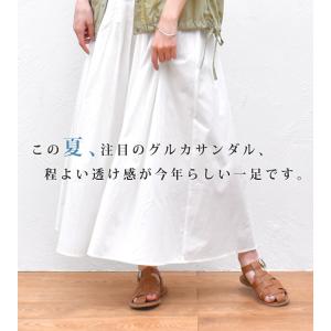 グルカサンダル レディース 夏 歩きやすい 4...の詳細画像4