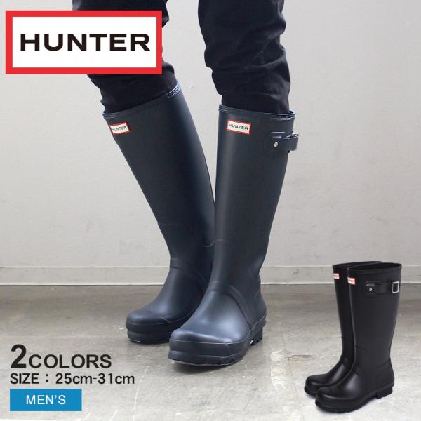 ハンター レインシューズ メンズ オリジナル トール HUNTER MFT9000RMA ブラック ...