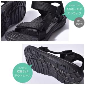 サンダル メンズ 安い おしゃれ スポーツサン...の詳細画像4
