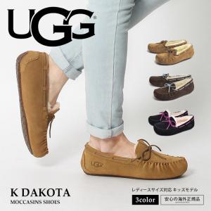 送料無料 UGG アグ モカシンシューズ ダコタ K DAKOTA 5296 レディース フラットシューズ 羊毛 定番 靴｜z-craft