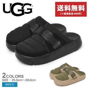 アグ サンダル メンズ MAXXER STRAP SLIDE UGG 1137971 ルームシューズ マクサー ストラップスライド ルームスリッパ 室内履き つっかけ