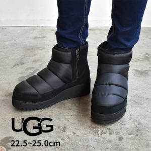 アグ ムートンブーツ レディース リッジ ミニ UGG 1103840 ブラック 黒 ショート丈 ブランド かわいい ウール 防寒
